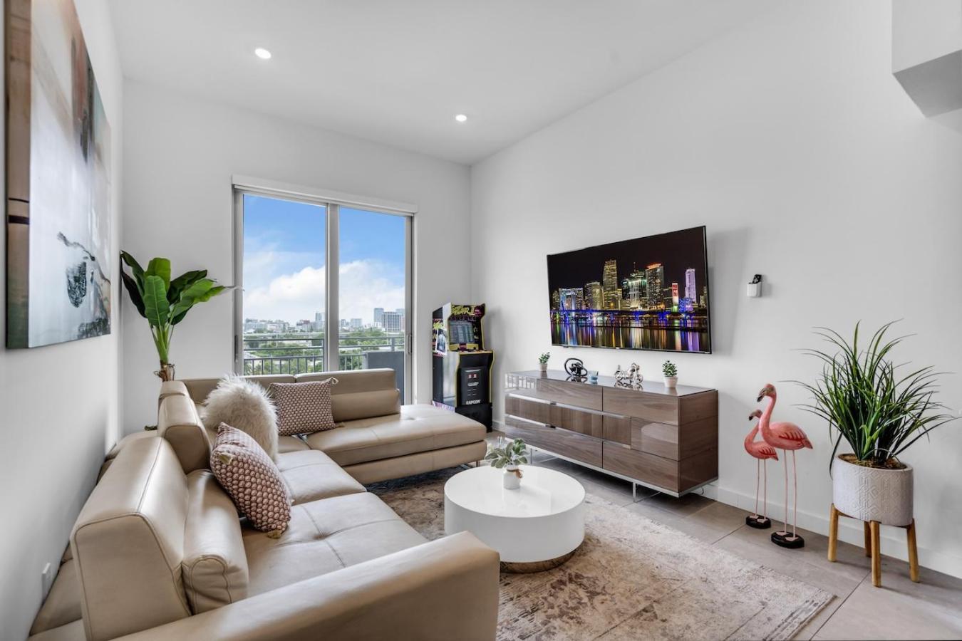 Ferienwohnung Urban Escape 3 Bed Unit Near Brickell And Wynwood Miami Exterior foto